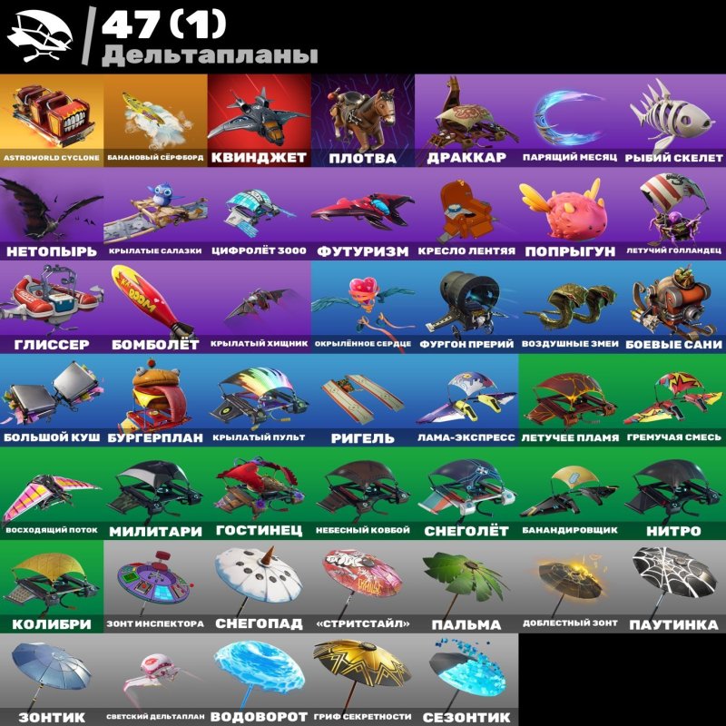 🎨 44 скіна | 🌟 Fortnite акаунт