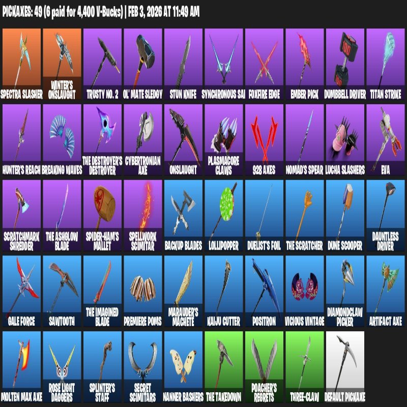 🎨 52 skins | 🌟 Fortnite account