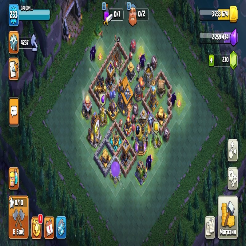 🏰 Clash of Clans акаунт | Ратуша 17 рівня | Рівень 236