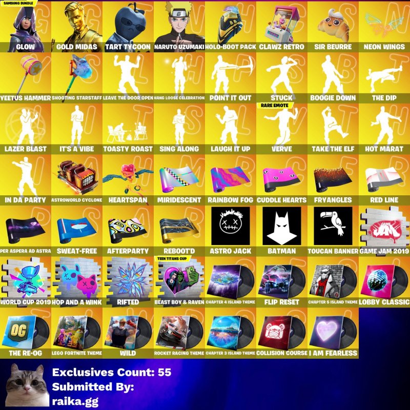 🎨 215 skins | 🌟 Fortnite account