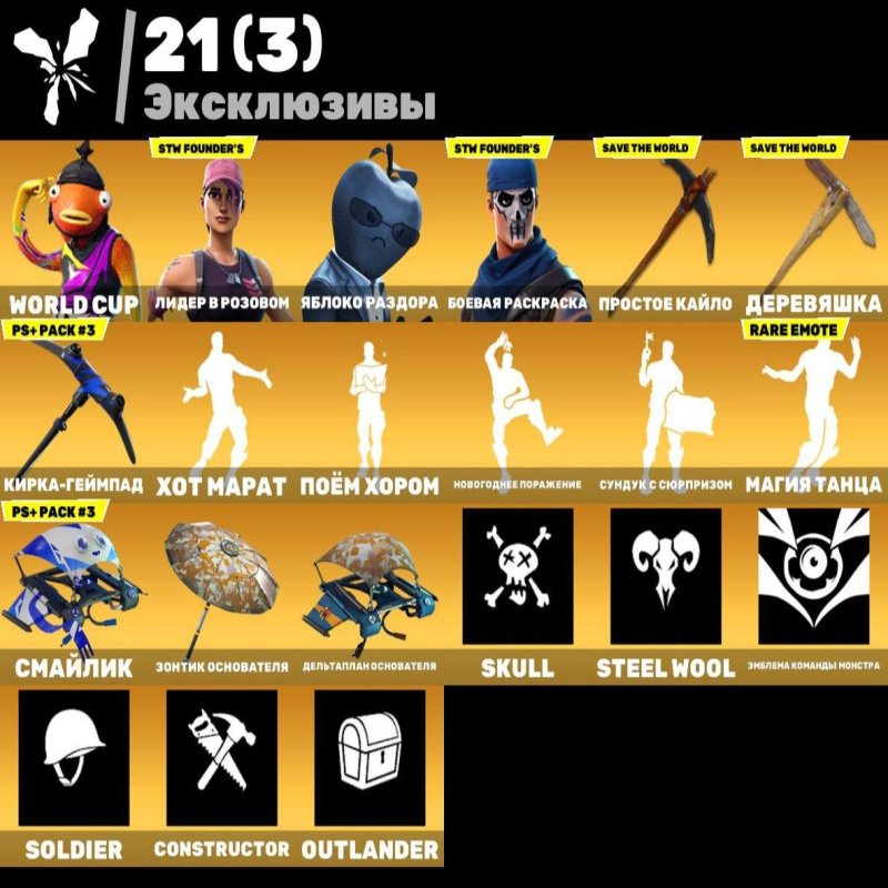 🎨 127 скінів | 🌟 Fortnite акаунт
