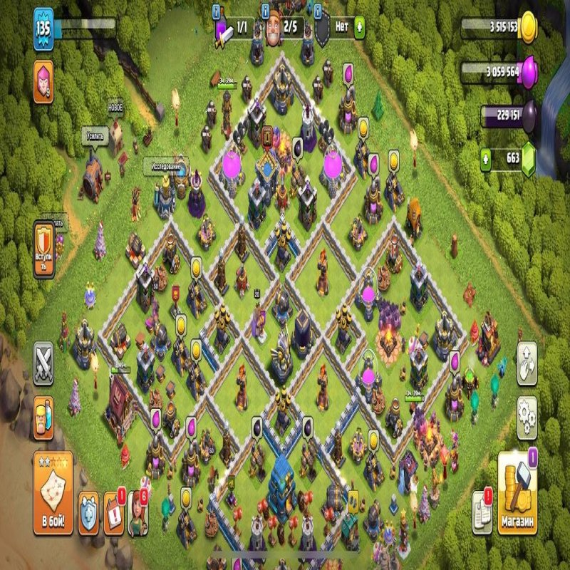 🏰 Clash of Clans акаунт | Ратуша 12 | Рівень 135