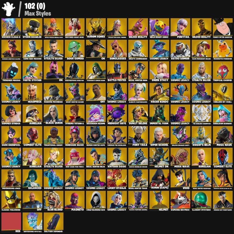 🎨 266 скінів | 🌟 Fortnite акаунт