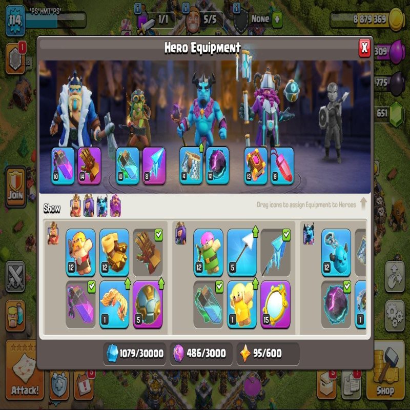 🏰 Clash of Clans акаунт | Ратуша 12 рівень | Рівень 114