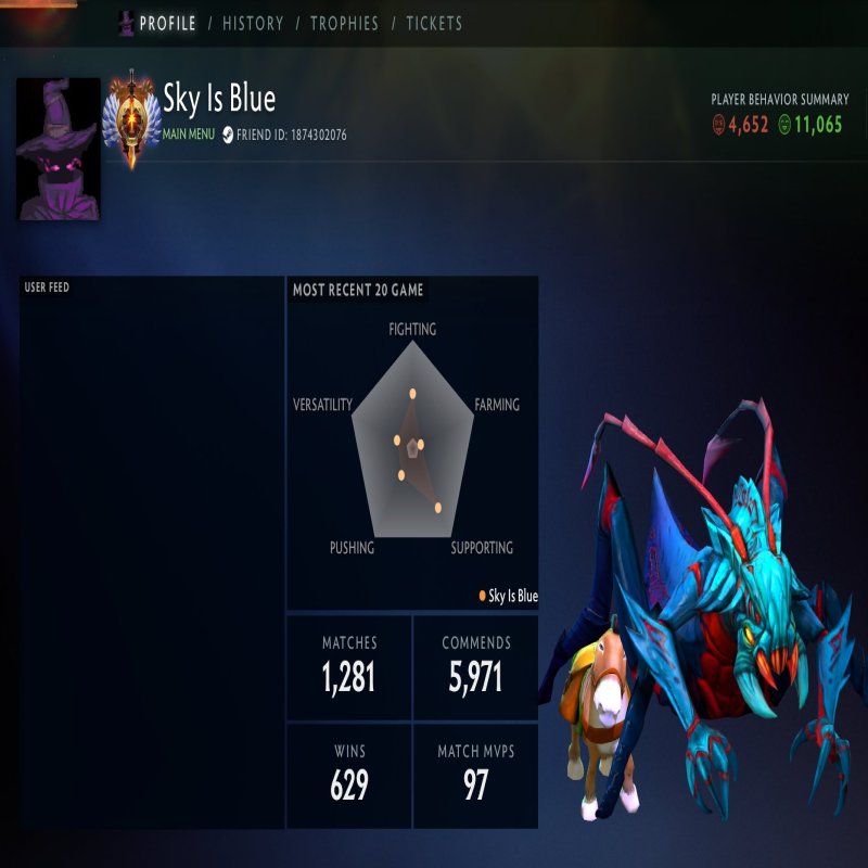 🏅 MMR 7381 | 🕒 1000 годин | 🛡 10000