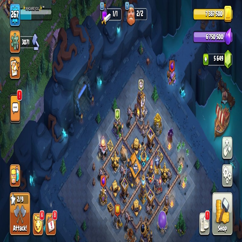 🏰 Clash of Clans акаунт | Ратуша 17 | Рівень 300