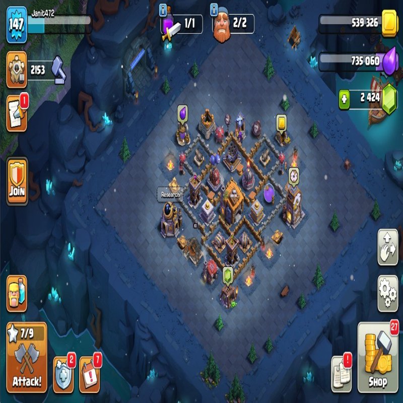 🏰 Clash of Clans акаунт | Ратуша 13 | Рівень 155