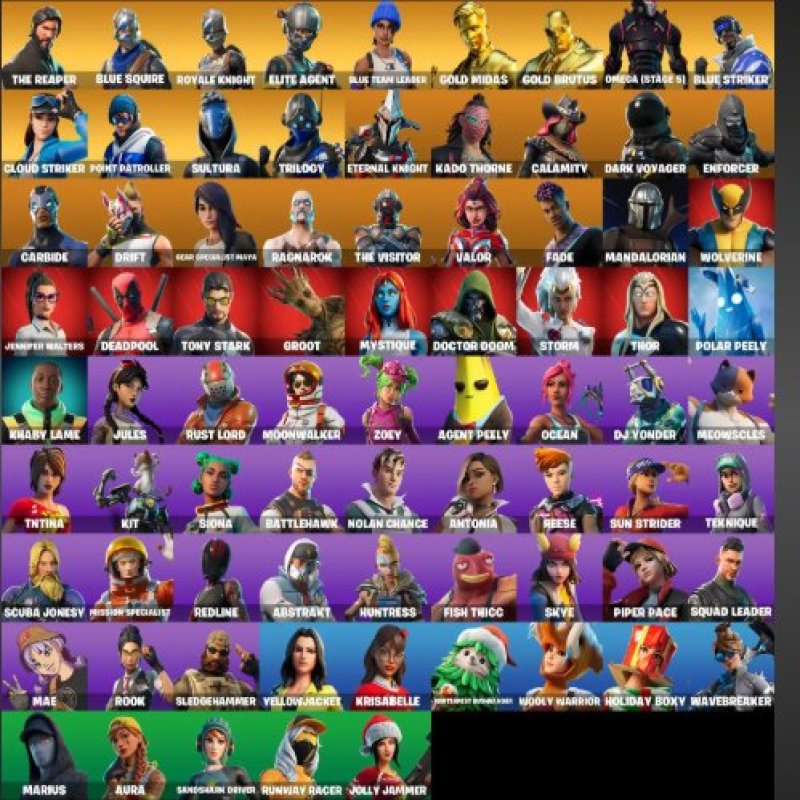 🎨 77 skins | 🌟 Fortnite account
