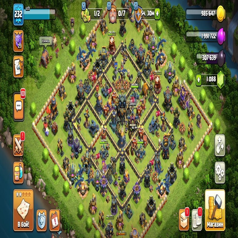 🏰 Clash of Clans акаунт | 17 ратуша | Рівень максимальний