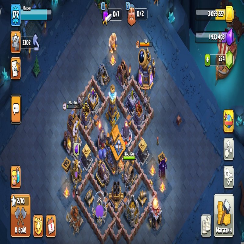 🏰 Clash of Clans акаунт | 14 ратуша | 178 рівень