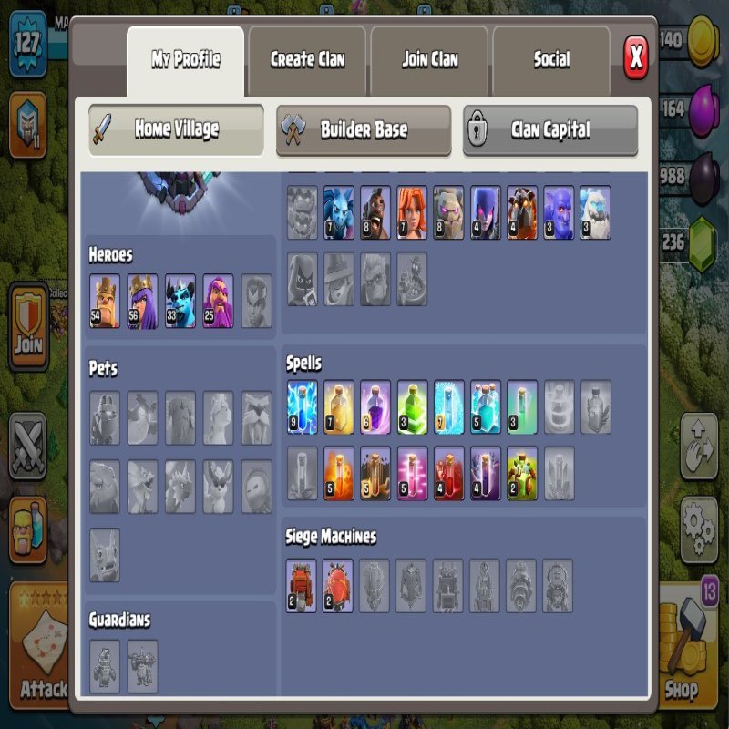 🏰 Clash of Clans акаунт | Ратуша 13 | Рівень 127