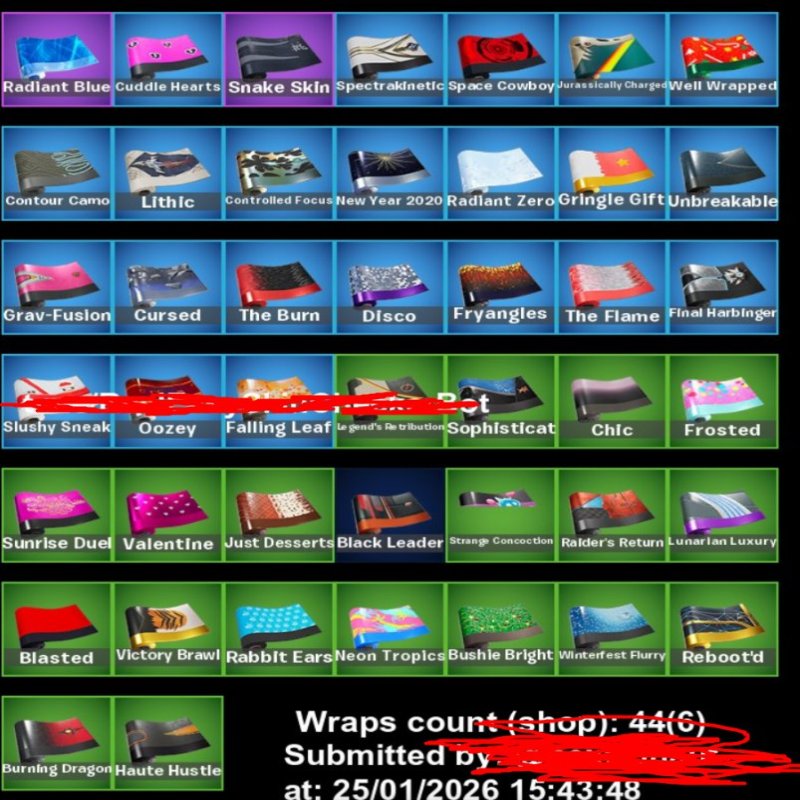 🎨 44 скина | 🌟 Fortnite аккаунт