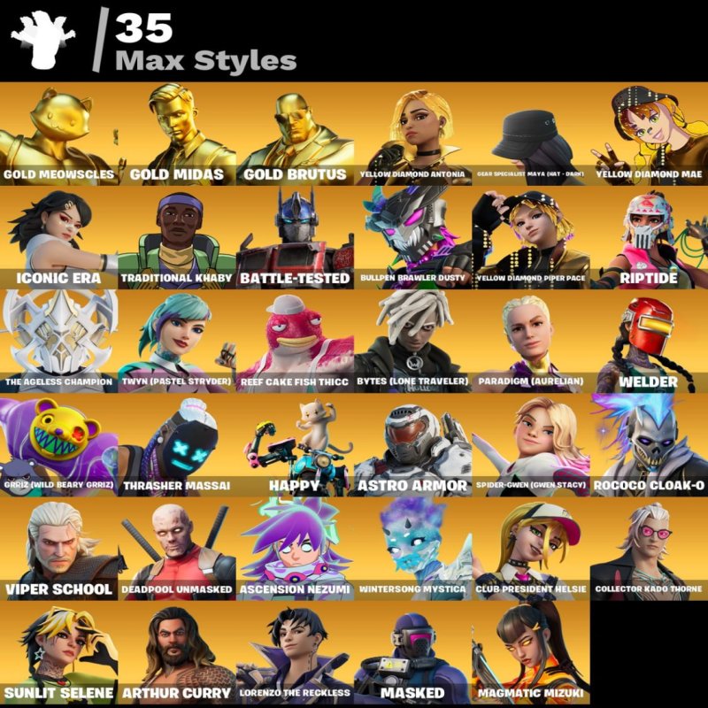 🎨 79 скінів | 🌟 Fortnite акаунт