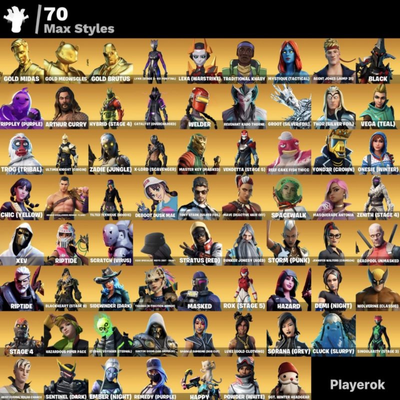 🎨 119 скінів | 🌟 Fortnite акаунт