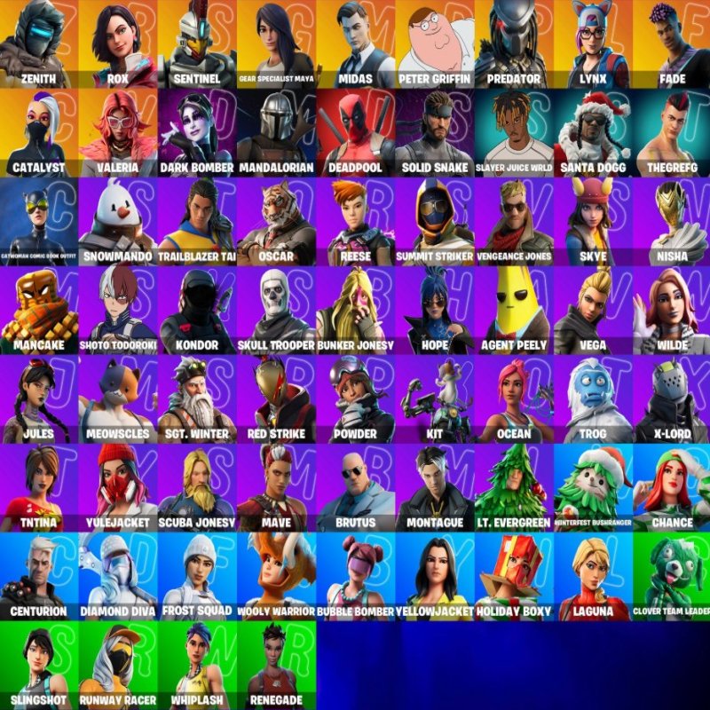 🎨 67 скінів | 🌟 Fortnite акаунт