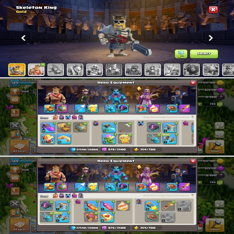 🏰 Clash of Clans акаунт | Ратуша 17 рівень | Рівень 70