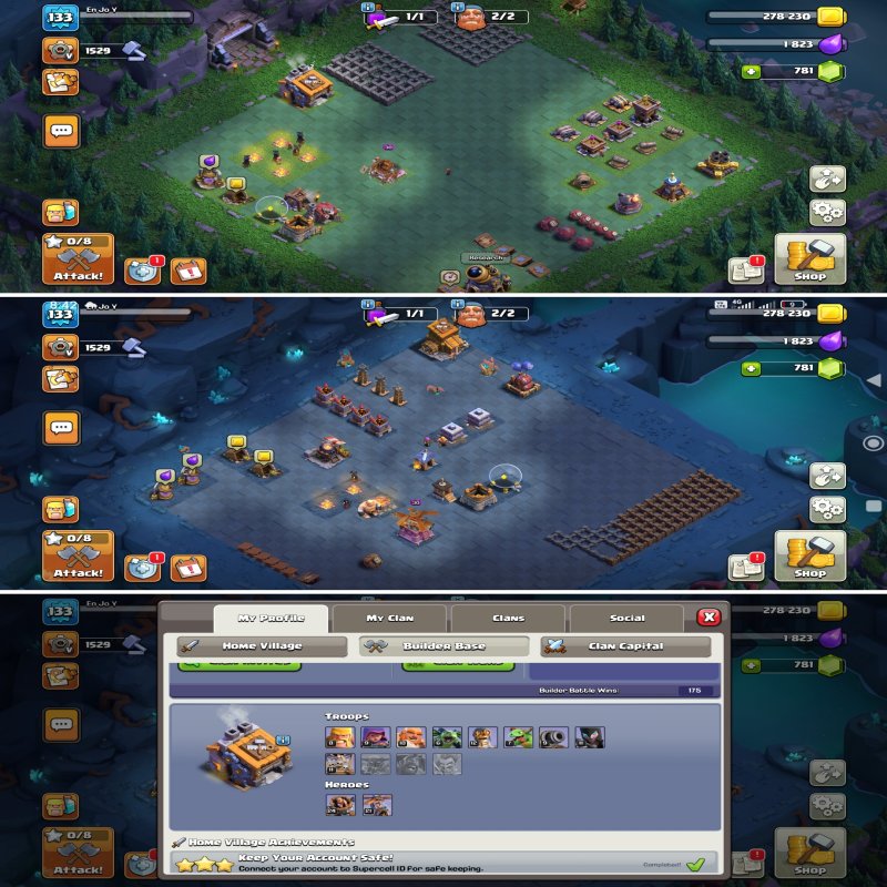 🏰 Clash of Clans акаунт | Ратуша 18 рівень | Рівень 150