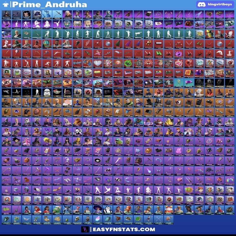 🎨 134 скінів | 🌟 Fortnite акаунт