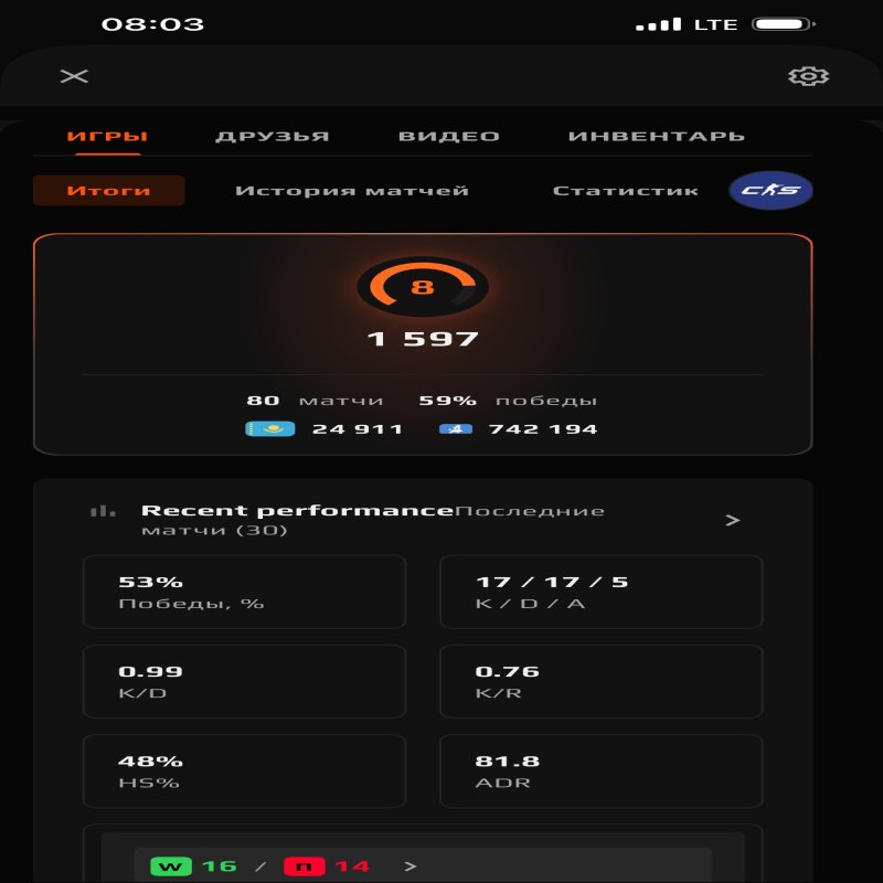 🏆 CS Prime | 🎯 Faceit LVL 5 | 🕒 80 години — Готовий до Ranked