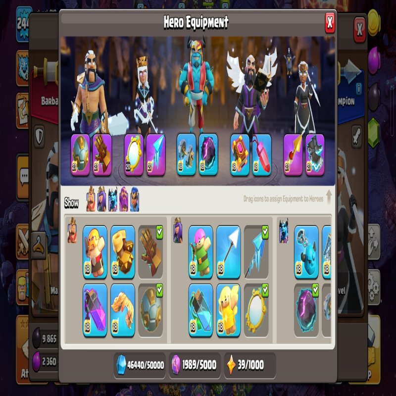 🏰 Clash of Clans акаунт | 18 ратуша | Рівень 20