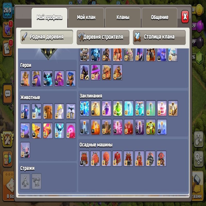 🏰 Clash of Clans акаунт | Ратуша 17 рівня | Рівень 270