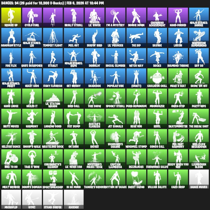 🎨 82 skins | 🌟 Fortnite account