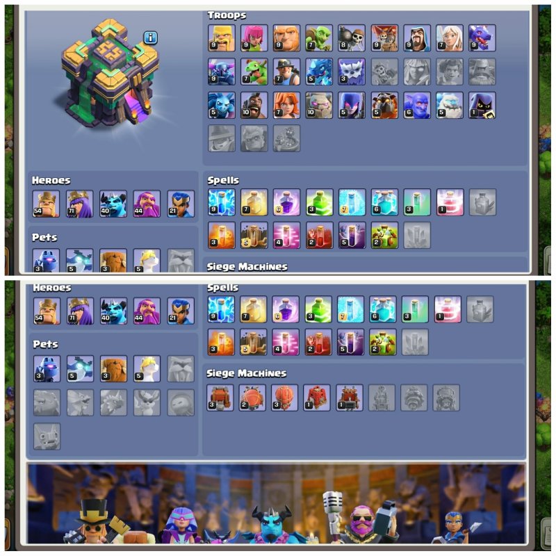 🏰 Clash of Clans акаунт | Ратуша 17 рівня | Підготовка до битви