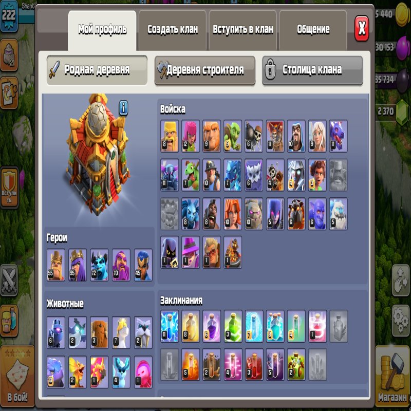 🏰 Clash of Clans акаунт | ратуша 16 | рівень 222