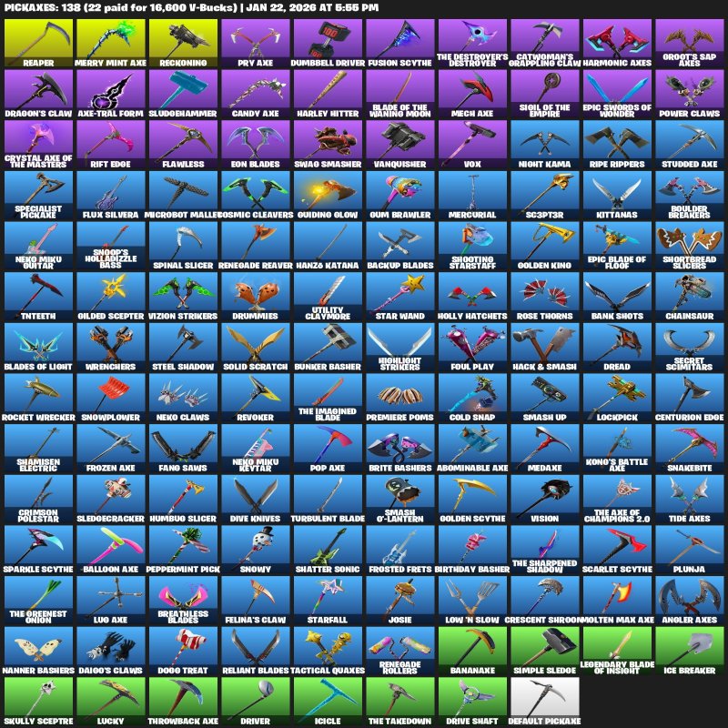 🎨 124 скінів | 🌟 Fortnite акаунт