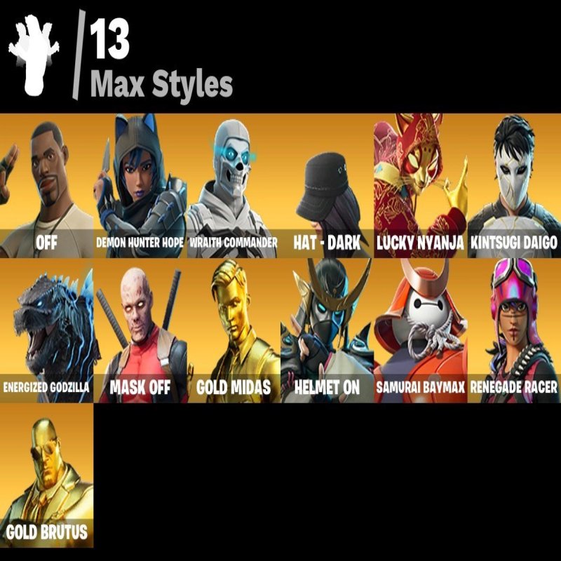 🎨 34 скінів | 🌟 Fortnite акаунт