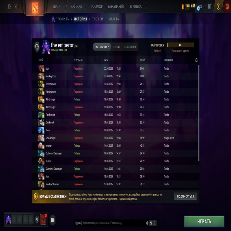 🏅 MMR 700 | 🕒 2235 hours | 🛡 11967