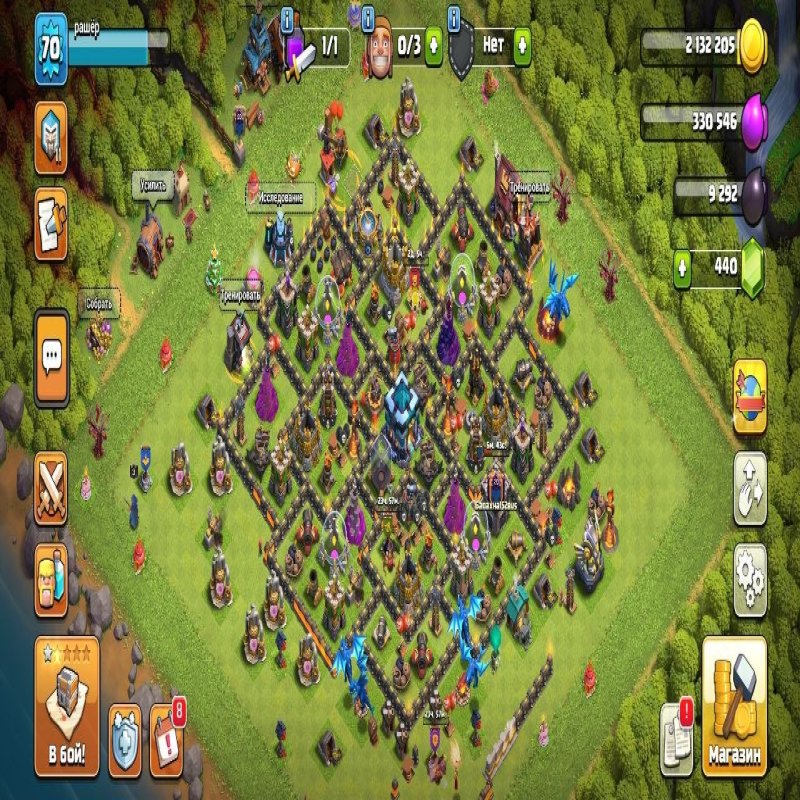 🏰 Clash of Clans акаунт | Ратуша 10 рівень | Рівень 34