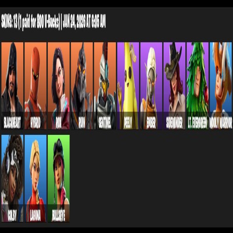 🎨 13 скінів | 🌟 Fortnite акаунт