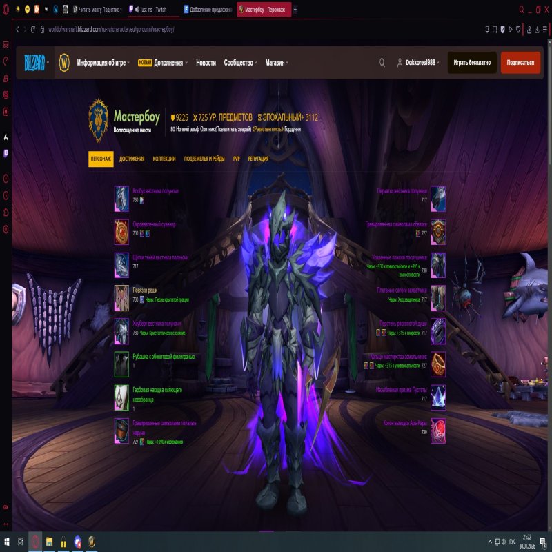 🎮 WoW account | Level 80 | Alliance | Gordunni