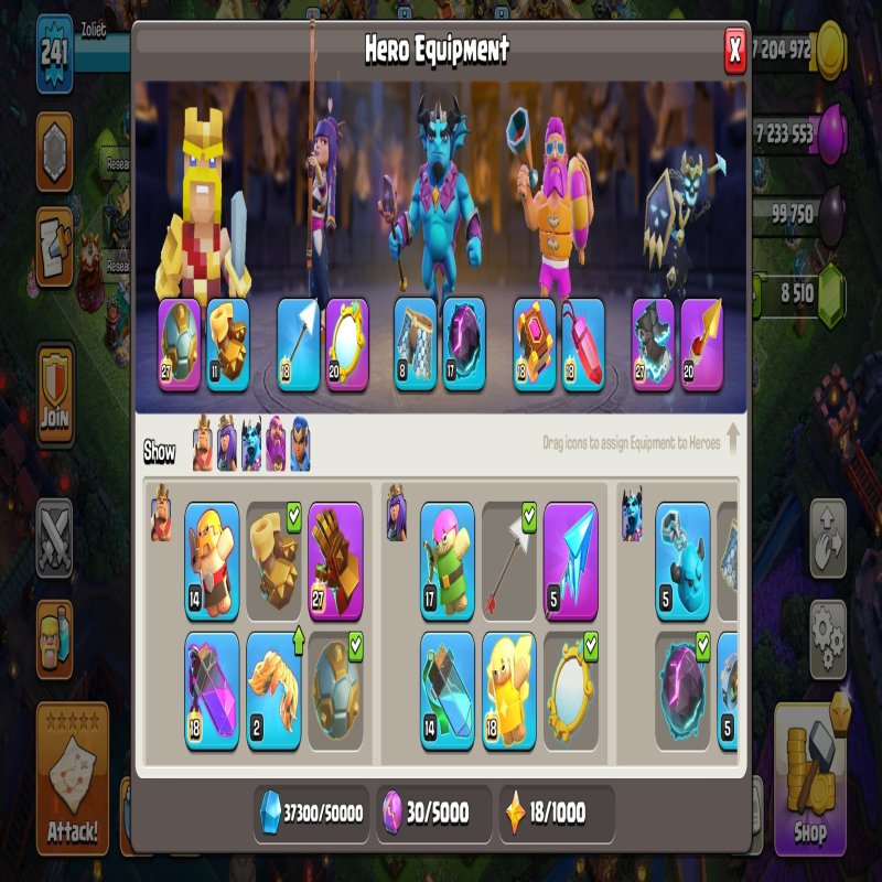 🏰 Clash of Clans акаунт | ТХ 17 ратуша | Рівень 0