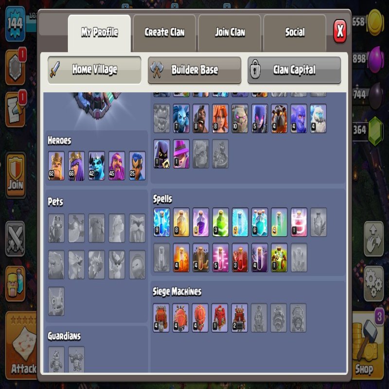 🏰 Clash of Clans акаунт | Ратуша 14 | Рівень 160