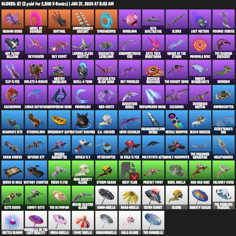 🎨 83 skins | 🌟 Fortnite account