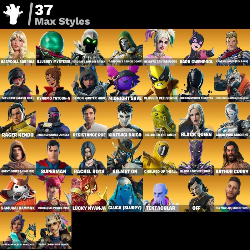 🎨 126 скінів | 🌟 Fortnite акаунт