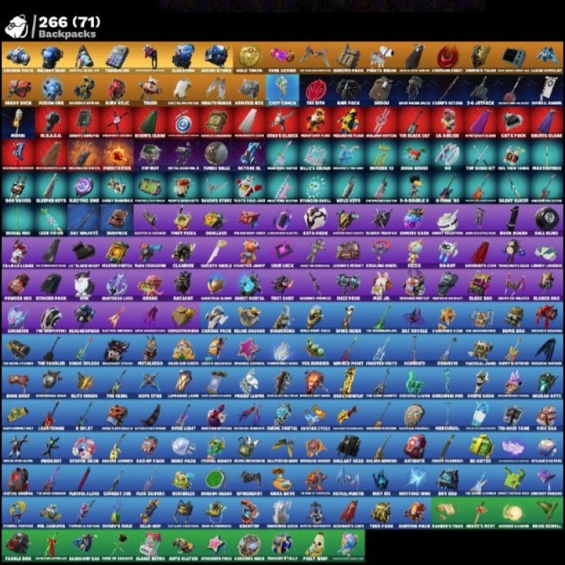 🎨 207 скінів | 🌟 Fortnite акаунт