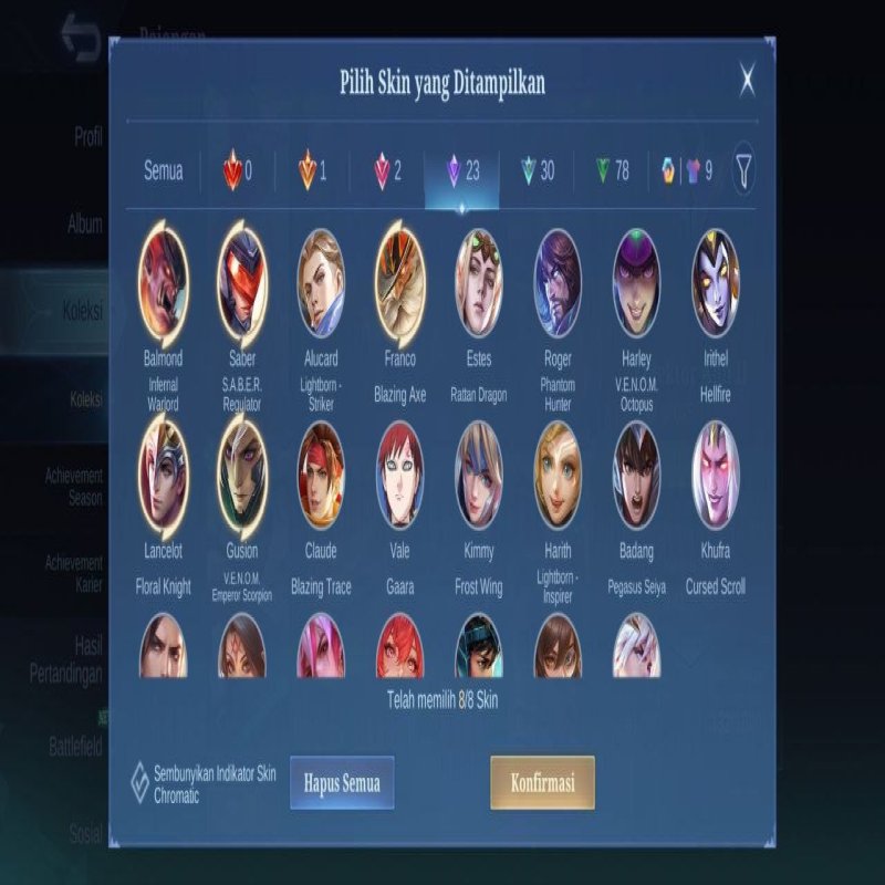 🎮 Mobile Legends аккаунт | Мифический | 69 героев | 141 обликов