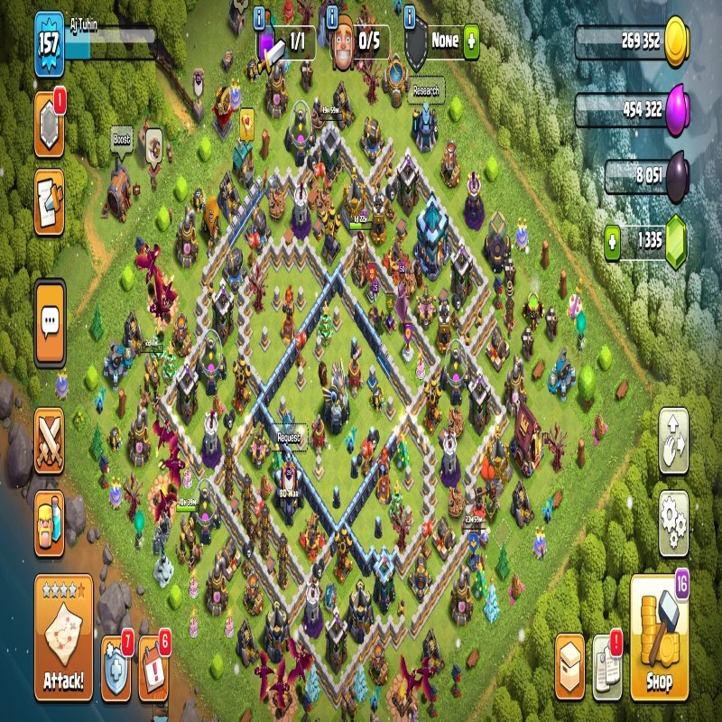 🏰 Clash of Clans акаунт | Ратуша 13 | Рівень 0