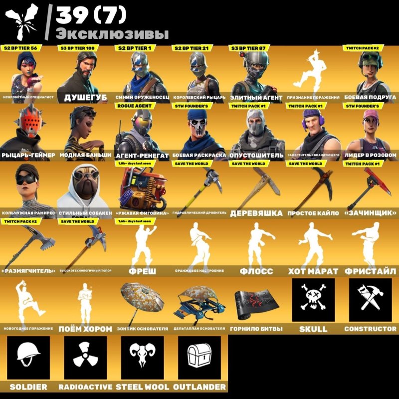 🎨 95 skins | 🌟 Fortnite account