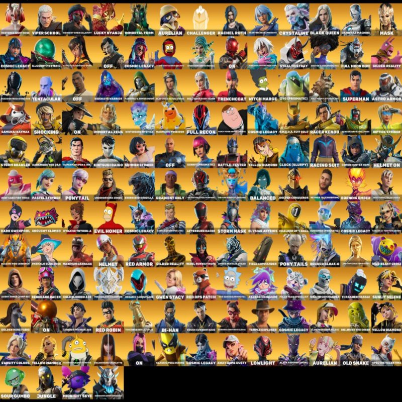 🎨 330 скінів | 🌟 Fortnite акаунт