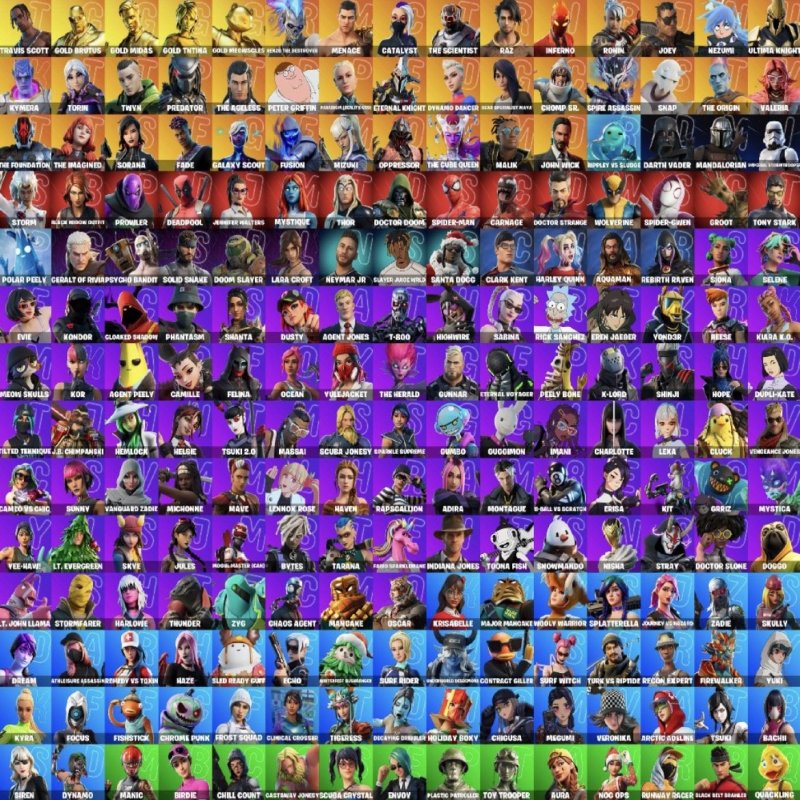 🎨 144 скіна | 🌟 Fortnite акаунт