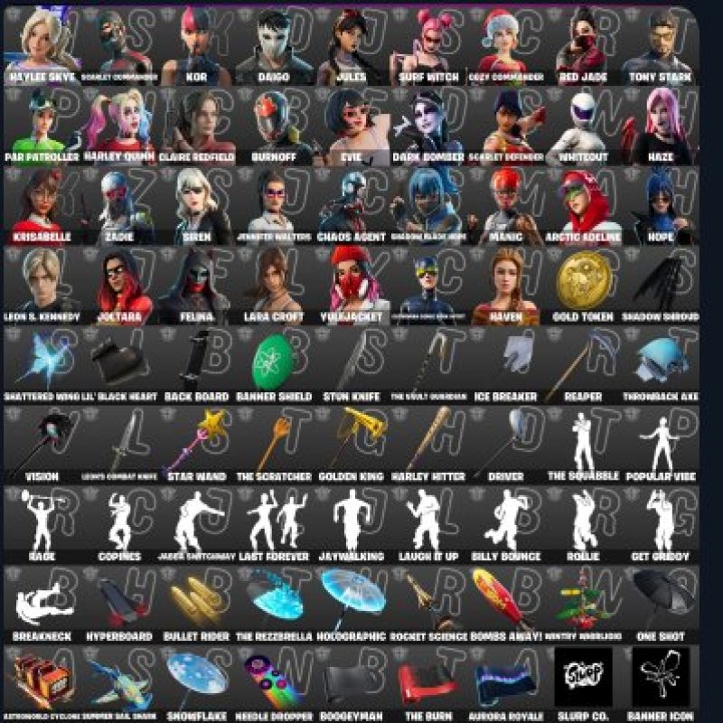 🎨 304 скина | 🌟 Fortnite аккаунт