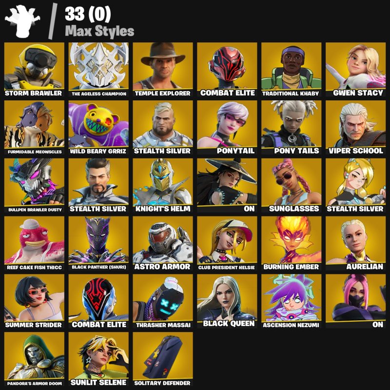 🎨 85 скінів | 🌟 Fortnite акаунт