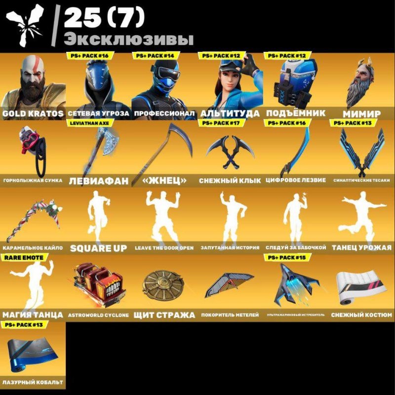 🎨 232 skins | 🌟 Fortnite account