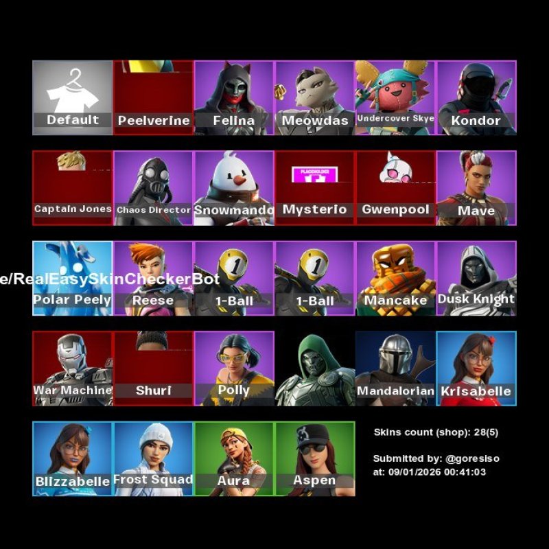 🎨 28 скінів | 🌟 Fortnite акаунт