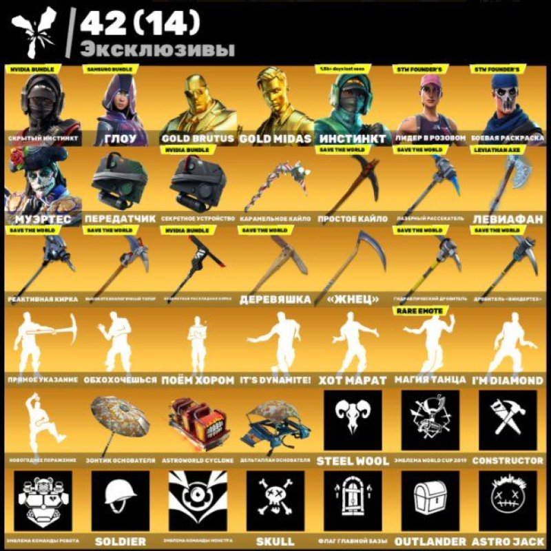 🎨 162 skins | 🌟 Fortnite account