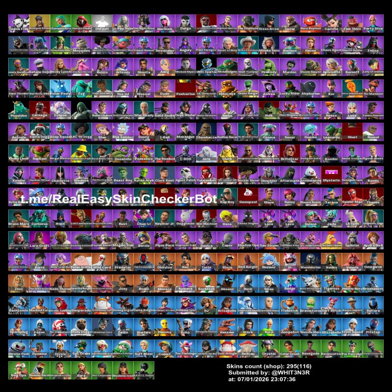 🎨 310 скінів | 🌟 Fortnite акаунт